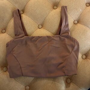 brown sports bra 🤎